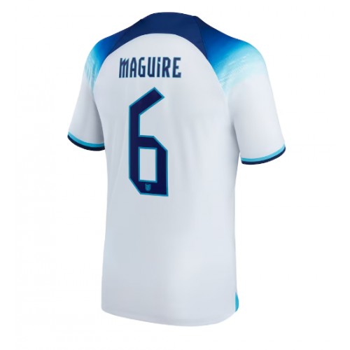 England Harry Maguire #6 Hjemmedrakt VM 2022 Kortermet England Harry Maguire #6 Hjemmedrakt VM 2022 Kortermet